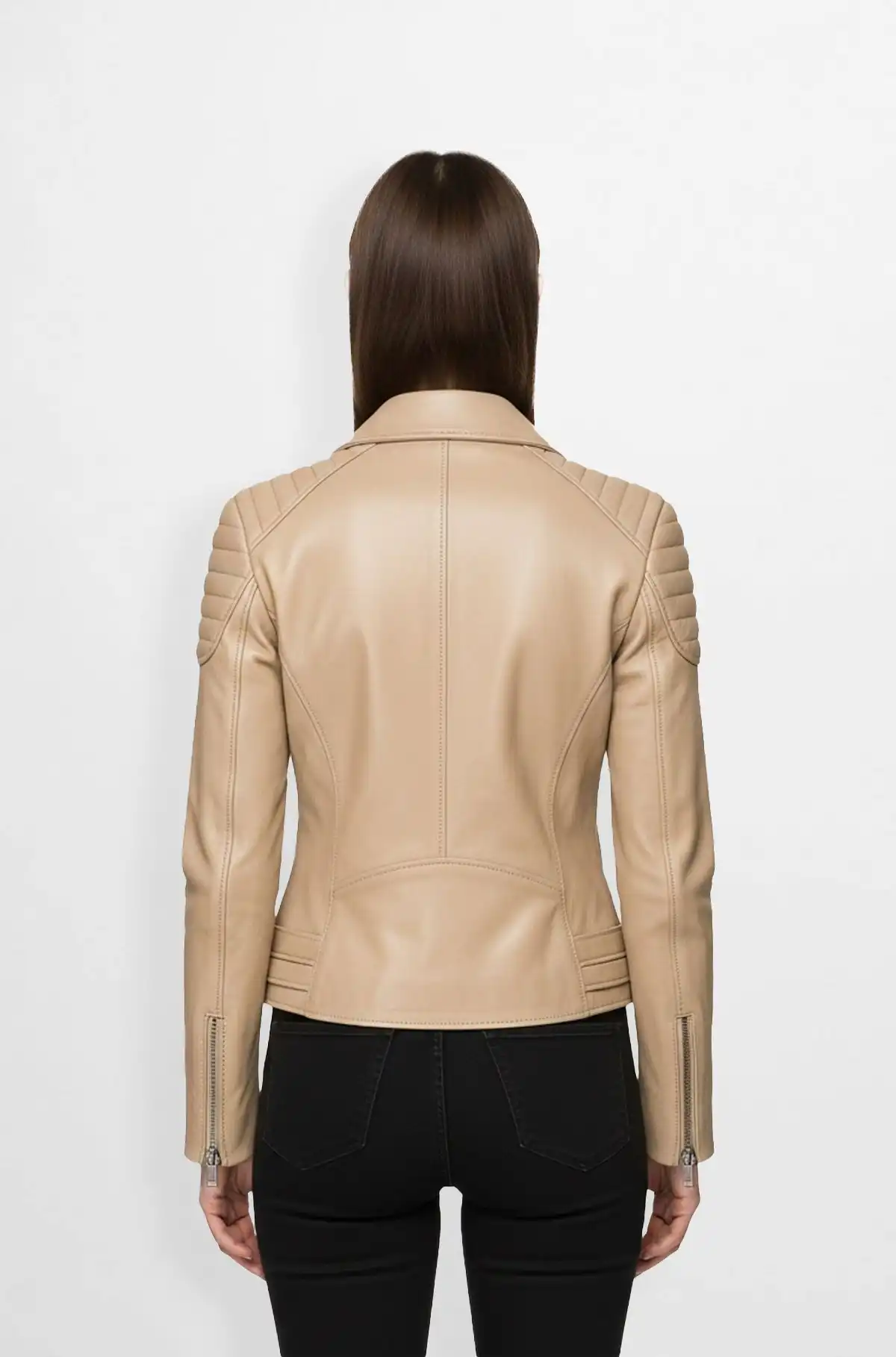 Sandstorm Biker Leather Jacket