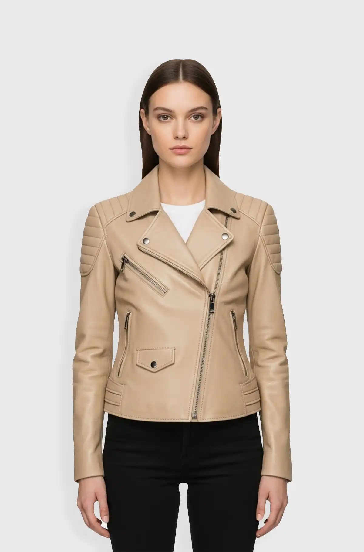 Sandstorm Biker Leather Jacket