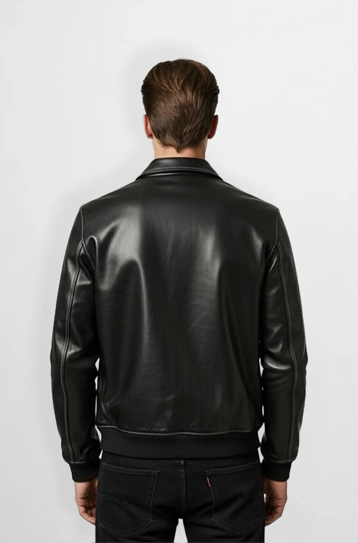 Shadow Craft Jet Black Luxe Bomber