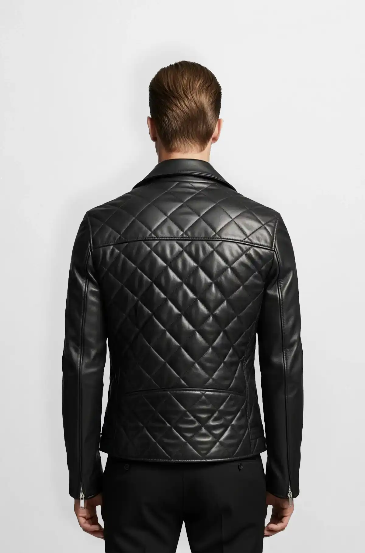 Shadow Rider Quilted Moto Leather Jacket