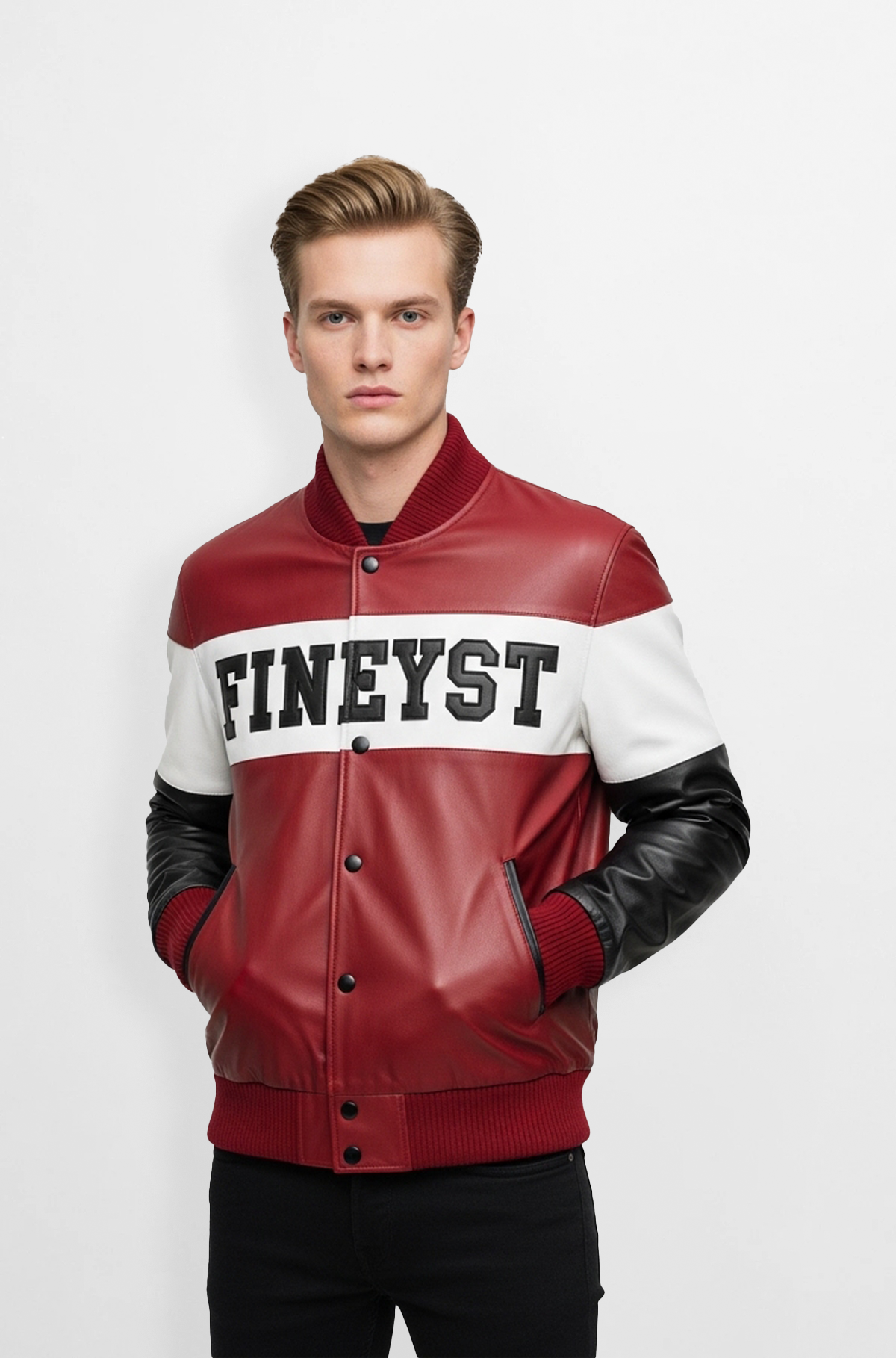 Tri Tone Rebel Varsity jacket