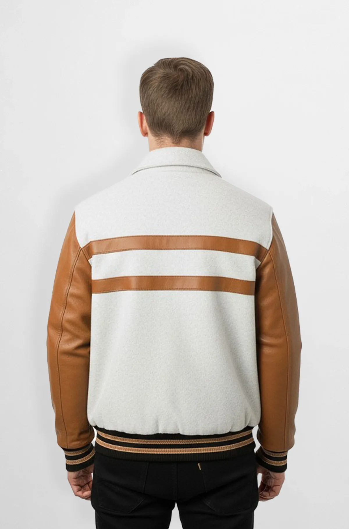 Urban Edge Dual Tone Varsity Jacket