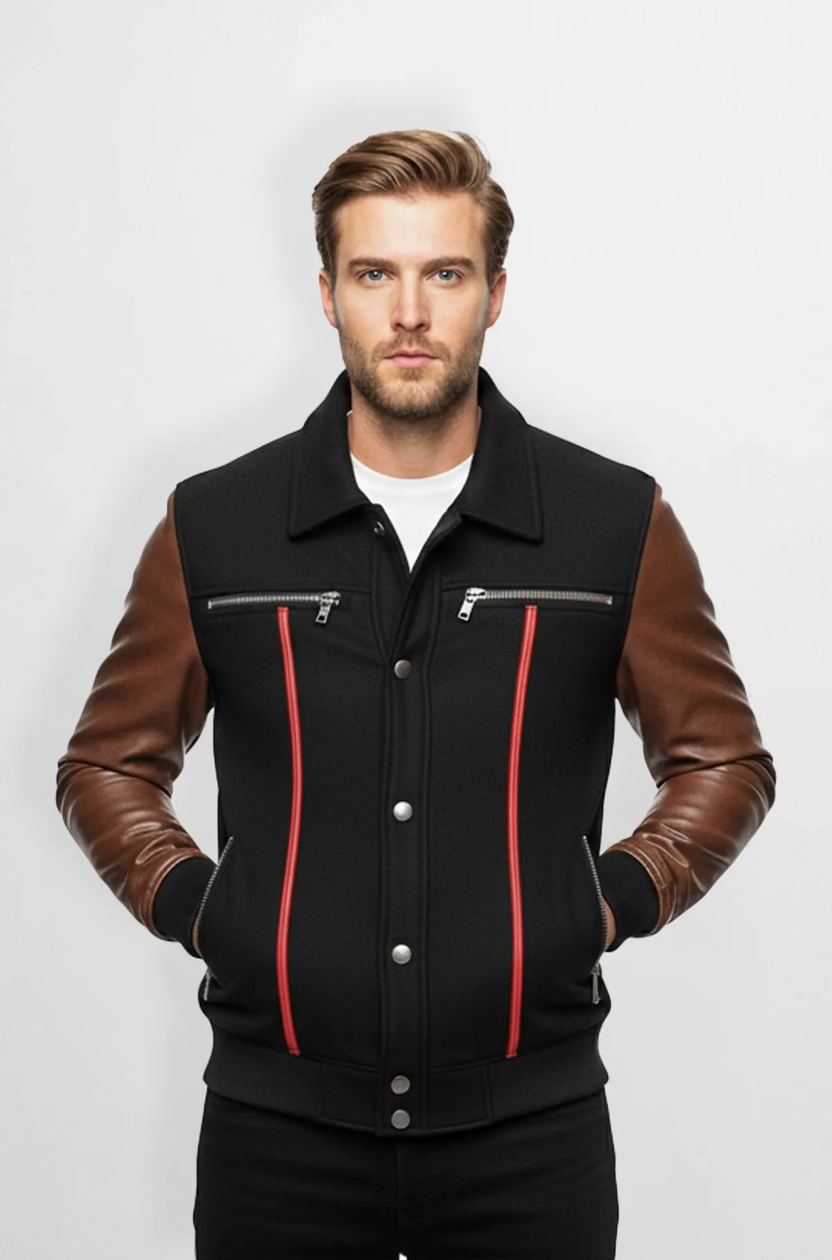 Urban Night strike Varsity Jacket