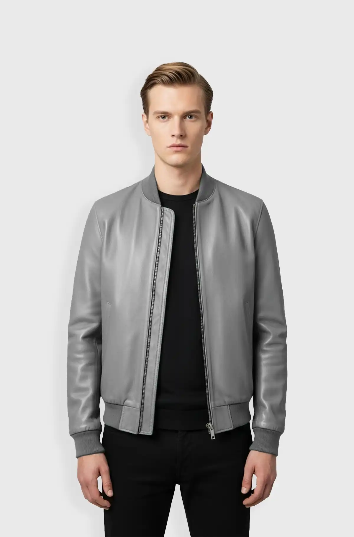 Urban Silver Bomber Jacket