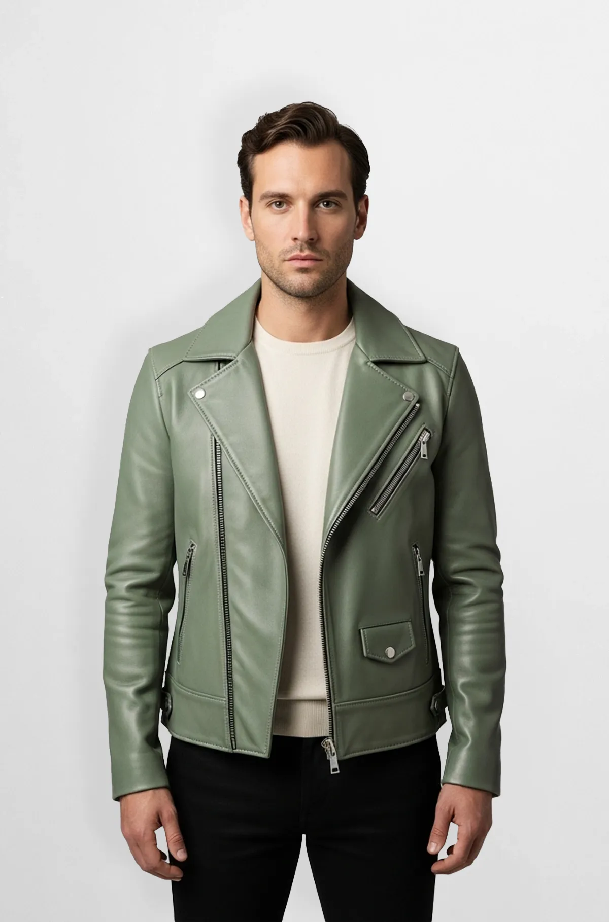 Verdant Edge Biker Jacket Verdant Edge Biker Jacket