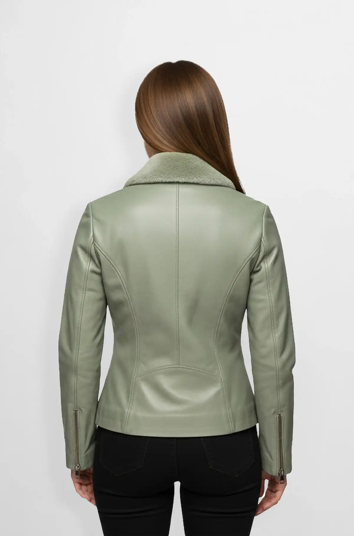 Verde Luxe Aviator Jacket